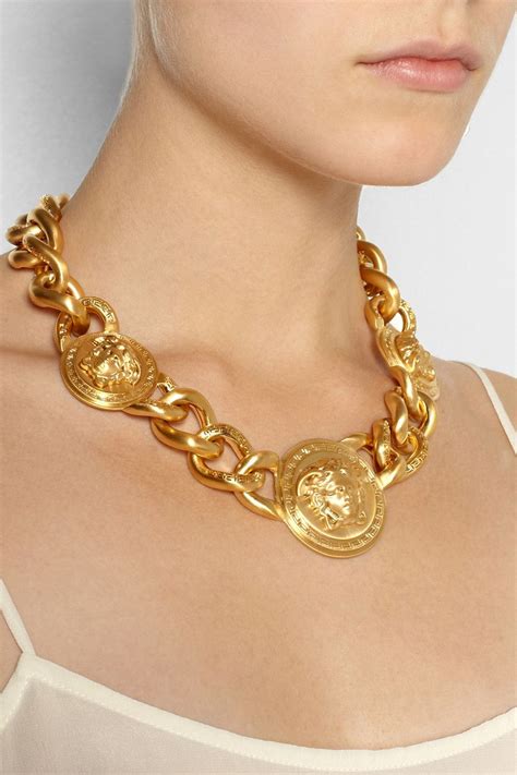 versace full gold|versace jewelry real gold.